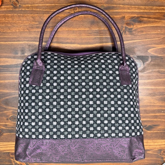 Taylor Swift Wonderstruck Weekender Bag (Tote/Duffle) Purple Black White - Picture 4 of 12